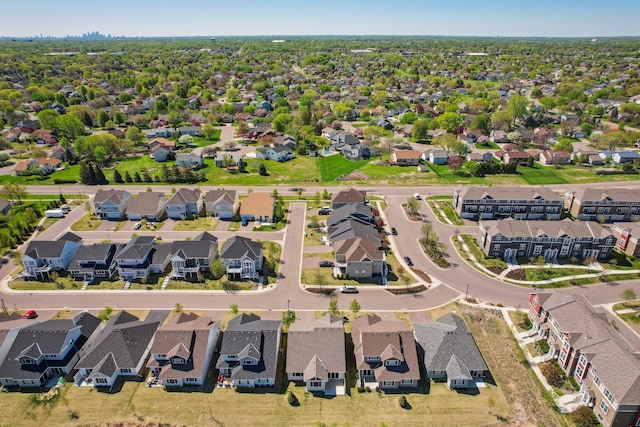 4922 93rd Way N, Brooklyn Park, MN 55443 - aerial view of residential area