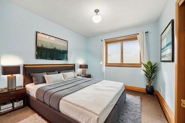 463 Minnesota St S, Stillwater, MN 55003 - bedroom with light carpet and baseboards