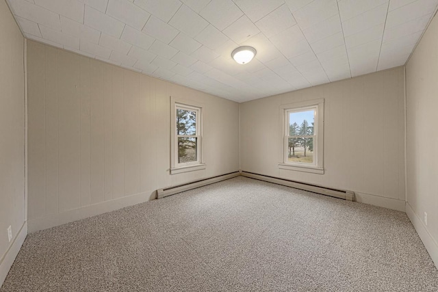 unfurnished room featuring carpet flooring