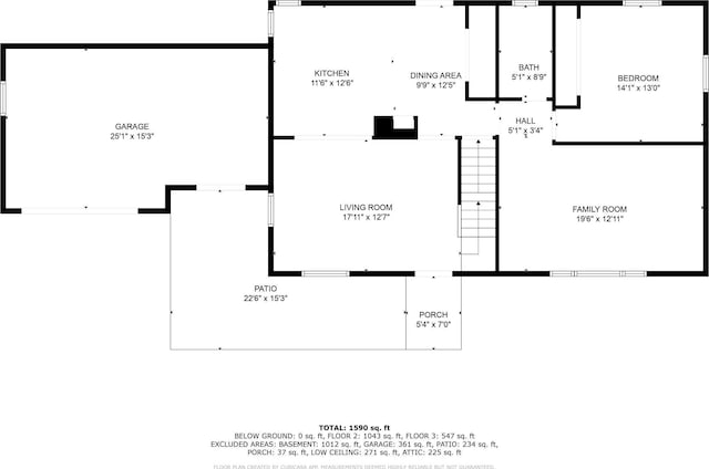 36530 251st Ave, Le Center, MN 56057 - home floor plan