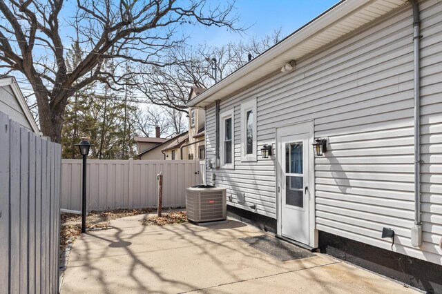 3301 Yosemite Ave S, Saint Louis Park, MN 55416 - view of patio with fence and cooling unit