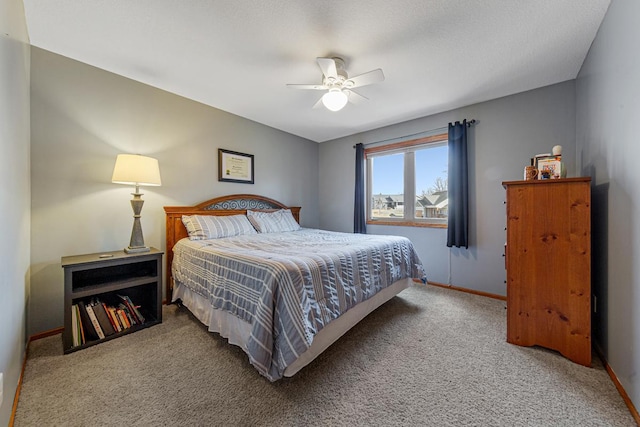 567 Forest Ln, Medford, MN 55049 - carpeted bedroom featuring baseboards and a ceiling fan