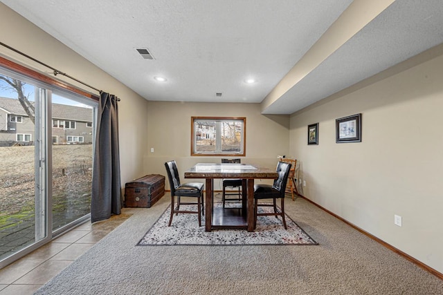 567 Forest Ln, Medford, MN 55049 - dining room with plenty of natural light, baseboards, visible vents, and recessed lighting