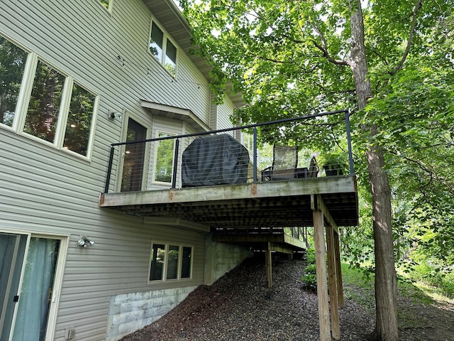 567 Forest Ln, Medford, MN 55049 - back of house featuring a wooden deck