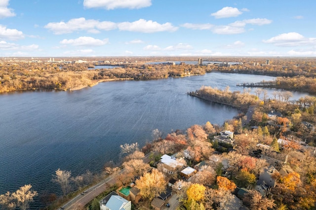 1944 Cedar Lake Pkwy, Minneapolis, MN 55416 - drone / aerial view with a water view
