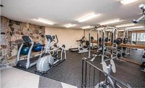 view of exercise room