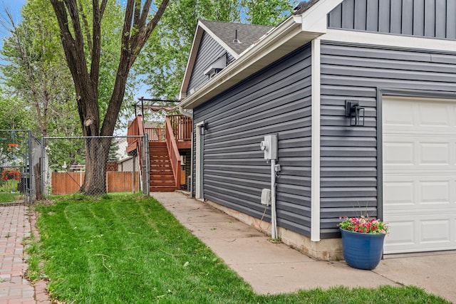 7165 Upper 157th St W, Apple Valley, MN 55124 - view of home's exterior featuring stairs and a garage