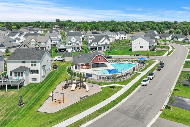 2301 Kester Ave NE, Saint Michael, MN 55376 - aerial view with a residential view