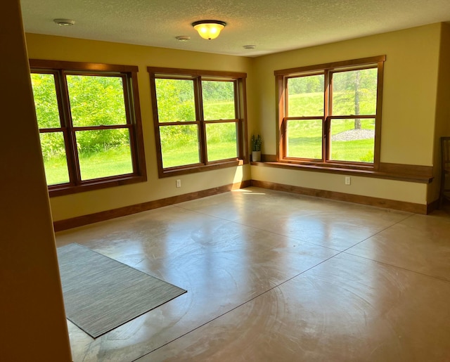 8871 Kahl Way NE, Otsego, MN 55362 - spare room with a textured ceiling and concrete flooring