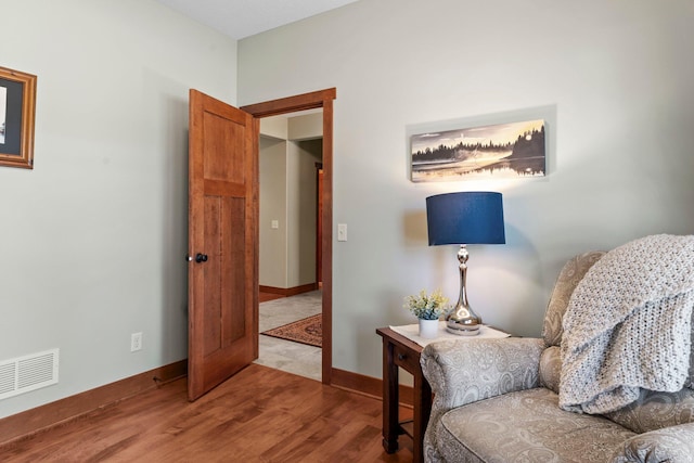 8871 Kahl Way NE, Otsego, MN 55362 - sitting room featuring wood finished floors and baseboards