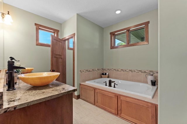 8871 Kahl Way NE, Otsego, MN 55362 - bathroom featuring healthy amount of natural light, a bath, and vanity