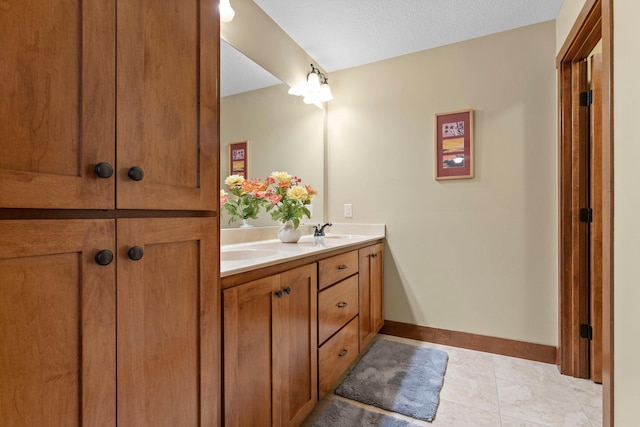 8871 Kahl Way NE, Otsego, MN 55362 - bathroom featuring double vanity and tile patterned floors