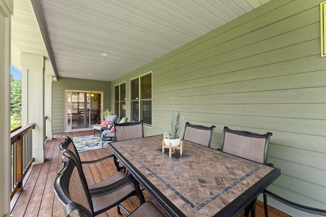 8871 Kahl Way NE, Otsego, MN 55362 - deck featuring outdoor dining area