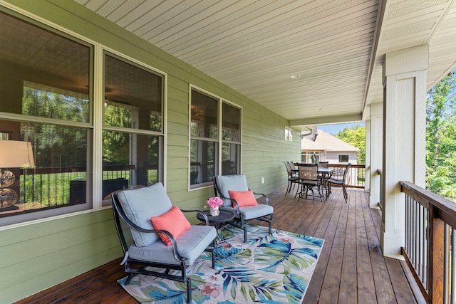 8871 Kahl Way NE, Otsego, MN 55362 - deck with outdoor dining area