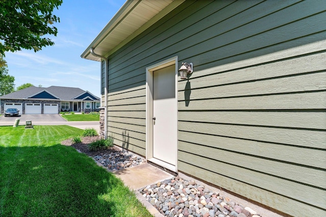 8871 Kahl Way NE, Otsego, MN 55362 - property entrance featuring a lawn