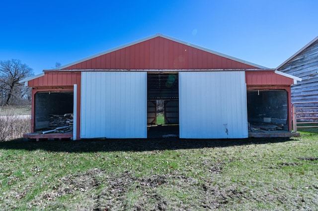 20437 County Highway 65, Henning, MN 56551 - view of pole building featuring a yard