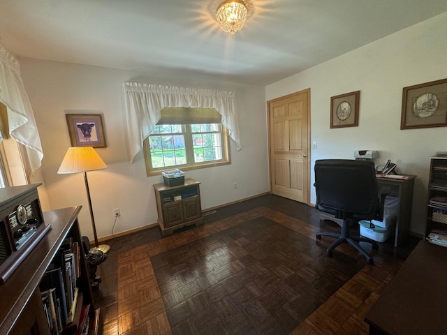 20437 County Highway 65, Henning, MN 56551 - office featuring baseboards