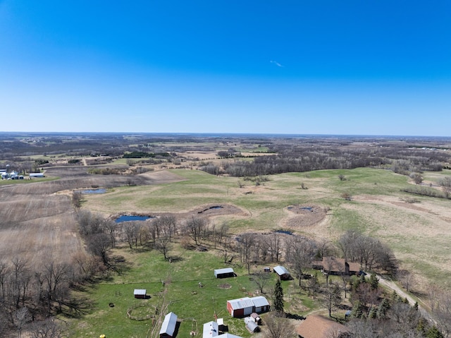 20437 County Highway 65, Henning, MN 56551 - aerial view of property and surrounding area with rural landscape