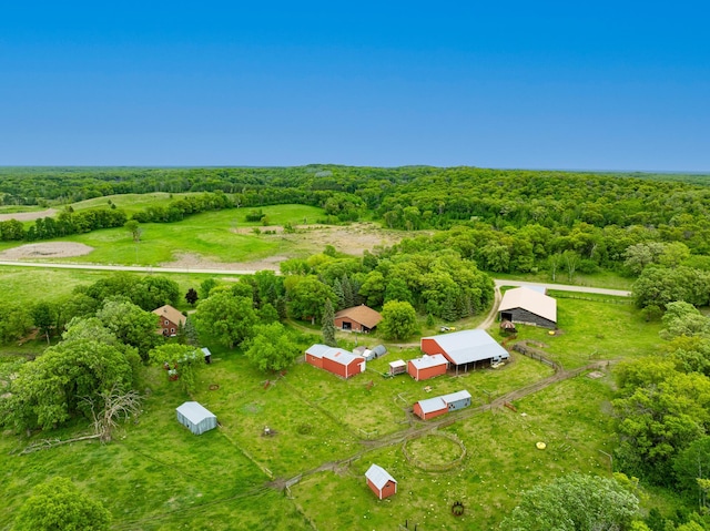 20437 County Highway 65, Henning, MN 56551 - drone / aerial view of a forest