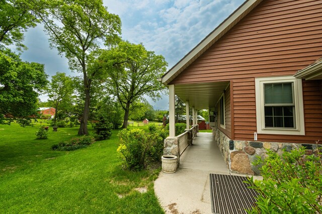 20437 County Highway 65, Henning, MN 56551 - view of green lawn