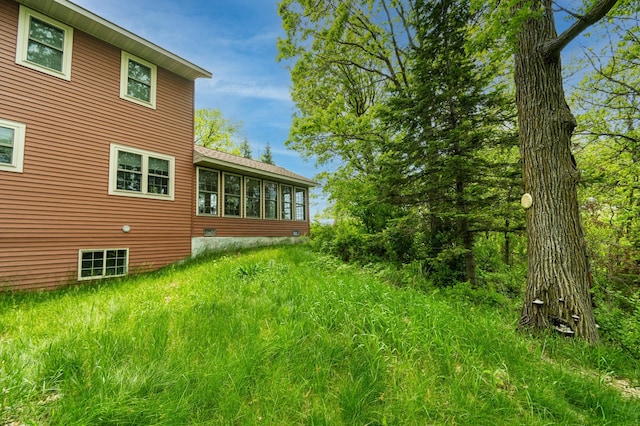 20437 County Highway 65, Henning, MN 56551 - view of yard with a sunroom