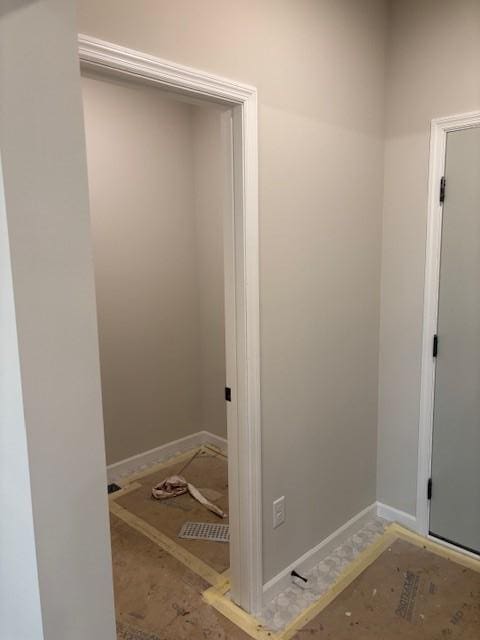 view of closet