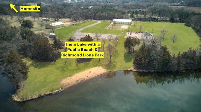 18848 223rd St, Richmond, MN 56368 - drone / aerial view with a water view