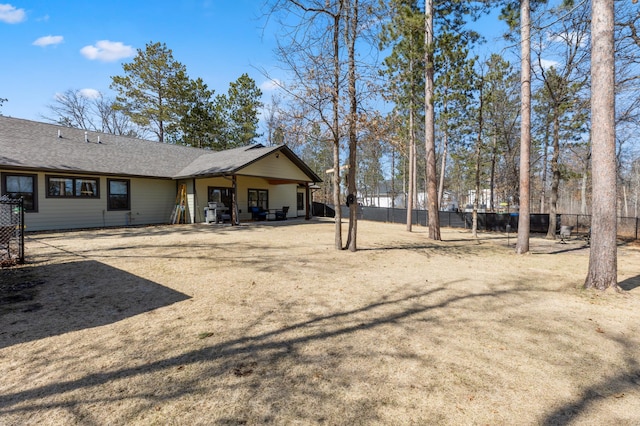 16605 Piper Ln, Brainerd, MN 56401 - rear view of house featuring fence