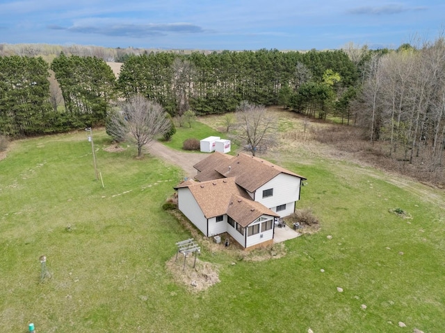 drone / aerial view