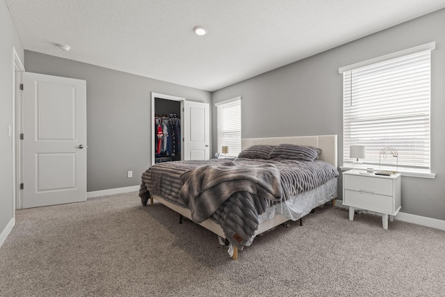 12678 Erskin St NE, Blaine, MN 55449 - bedroom with light colored carpet, a spacious closet, baseboards, and a closet