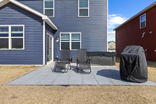 12678 Erskin St NE, Blaine, MN 55449 - view of patio / terrace featuring area for grilling