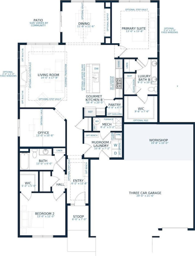 19995 Hunters Rdg, Corcoran, MN 55374 - property floor plan