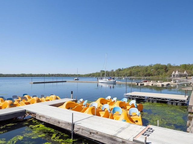 4136 Queen Ave S Unit 108, Minneapolis, MN 55410 - dock area with a water view