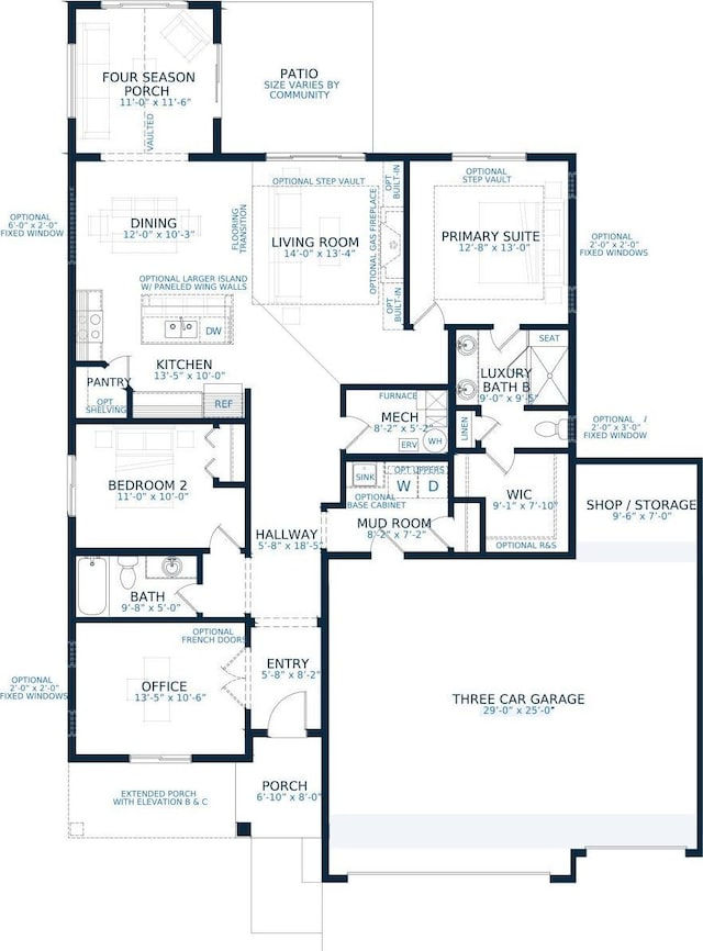 19993 Hunters Rdg, Corcoran, MN 55374 - room layout