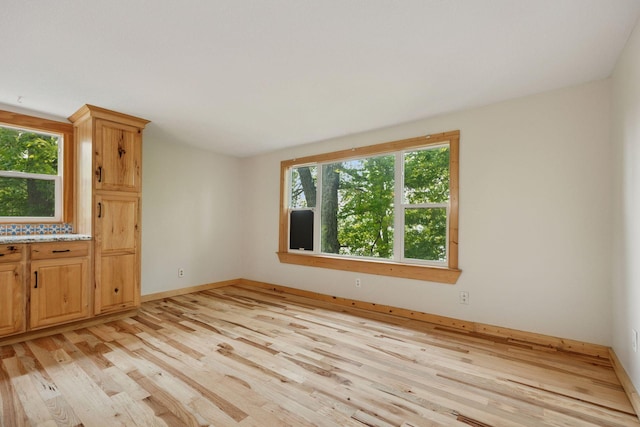4963 Crofoot Ave NW, Buffalo, MN 55313 - empty room with light wood-style floors and baseboards