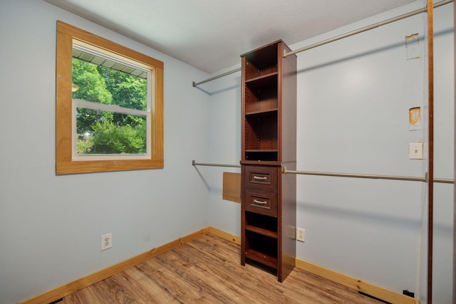 4963 Crofoot Ave NW, Buffalo, MN 55313 - walk in closet with light wood-type flooring