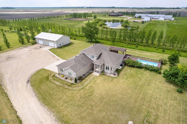 11011 72nd St S, Horace, ND 58047 - aerial view of sparsely populated area