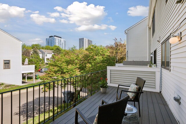 view of deck