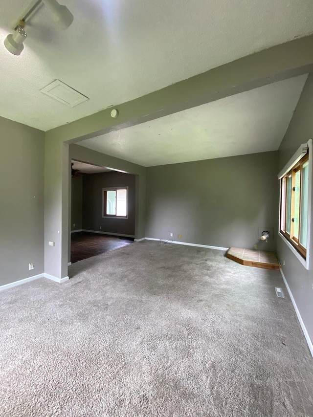 104 3rd St, Buffalo Lake, MN 55314 - carpeted empty room with baseboards