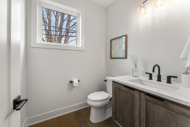 5012 Hankerson Ave, Edina, MN 55436 - bathroom with vanity and wood finished floors