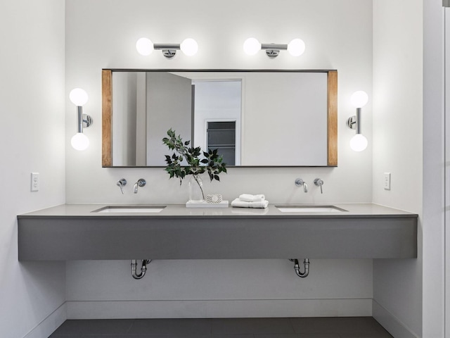 251 Glenbrook Rd N, Wayzata, MN 55391 - full bath with a sink and tile patterned floors