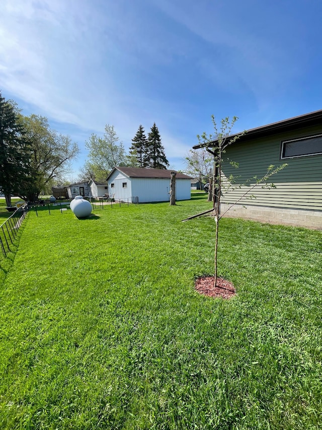 123 3rd St, Bluffton, MN 56518 - view of yard with fence