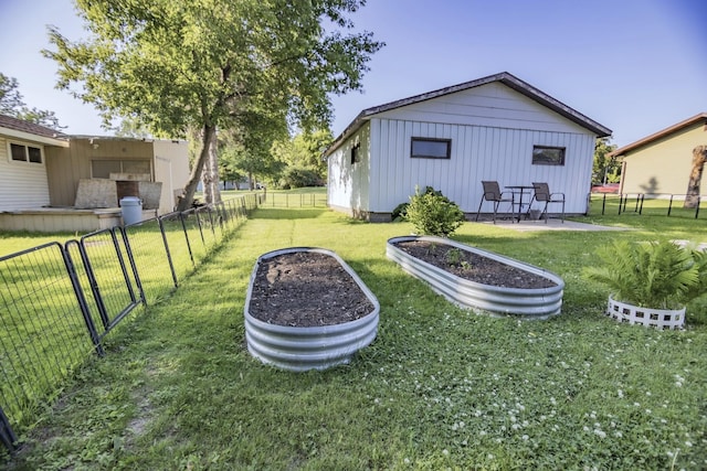 123 3rd St, Bluffton, MN 56518 - view of fenced backyard