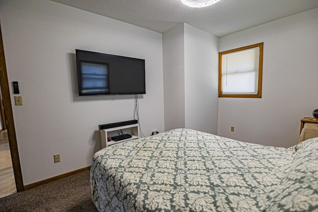 123 3rd St, Bluffton, MN 56518 - bedroom featuring carpet floors and a textured ceiling