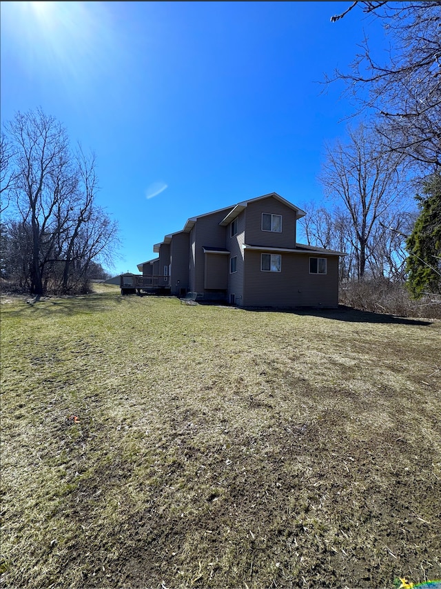 14132 Heywood Path, Apple Valley, MN 55124 - view of side of home with a lawn