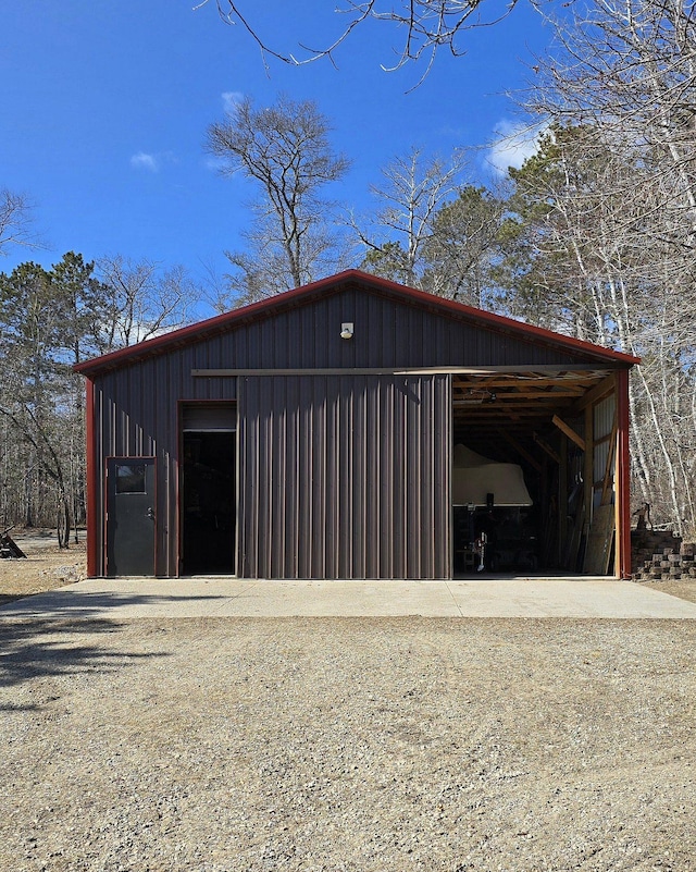 22004 Old Curry Rd SE, Cass Lake, MN 56633 - garage with a garage