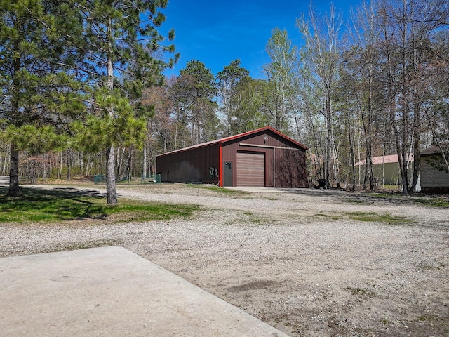 22004 Old Curry Rd SE, Cass Lake, MN 56633 - view of outbuilding with an outdoor structure and driveway