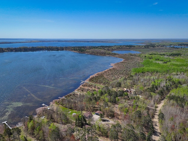 22004 Old Curry Rd SE, Cass Lake, MN 56633 - aerial overview of property's location featuring a nearby body of water