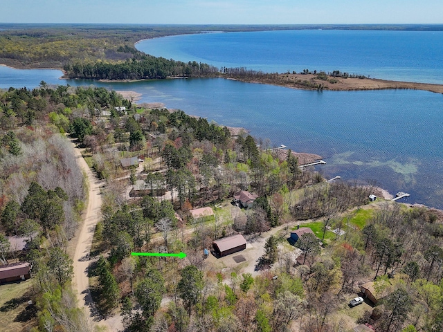 22004 Old Curry Rd SE, Cass Lake, MN 56633 - drone / aerial view of a nearby body of water