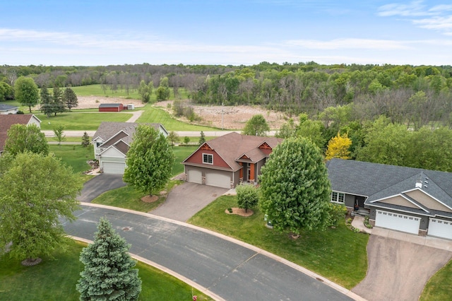 6387 203rd Ct N, Forest Lake, MN 55025 - view of subject property with a forest